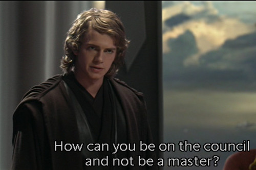  Anakin argues with the Council