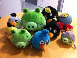  Angry Birds Stuffed binatang