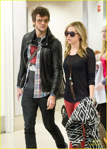 Ashley Tisdale: Back in LA with Martin Johnson