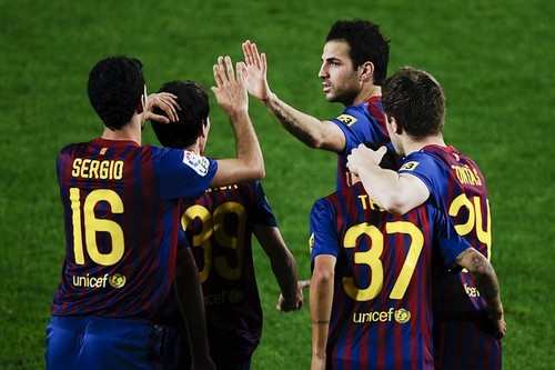 Cesc Fabregas: FC Barcelona (9) v CE L’Hospitalet (0) - Copa del Rey
