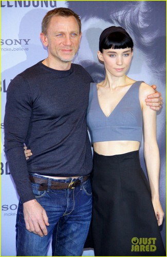  Daniel Craig & Rooney Mara: 'Dragon Tattoo' in Berlin!