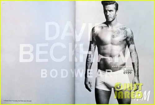  David Beckham: Shirtless Pics for Bodywear Line!