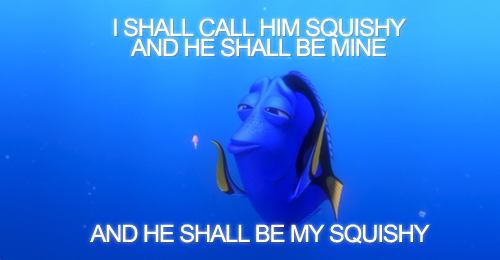  Dory talking to Jellyfish ;D