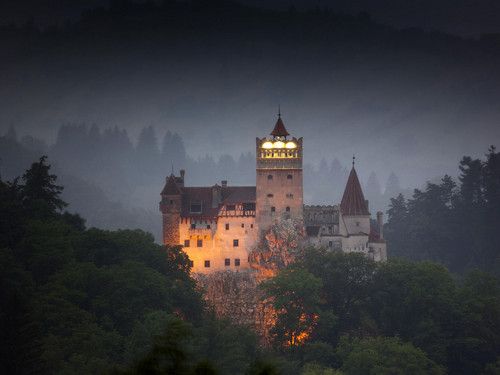  Dracula kastil, castle in Romania