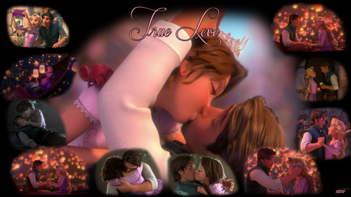  Eugene & Rapunzels True 사랑 키스