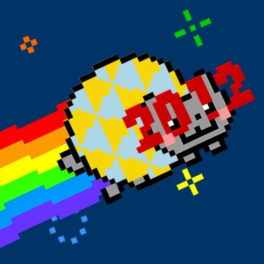  Happy Nyan 2012!