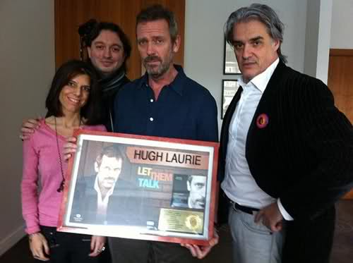 Hugh Laurie and Roberto Pettinato 18.11.2011