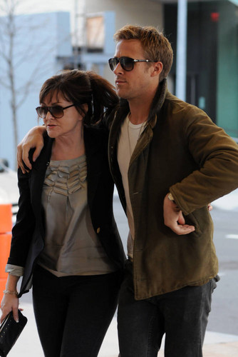  January 1st: Arriving at a movie theater in Uptown Manhattan with his mother Donna
