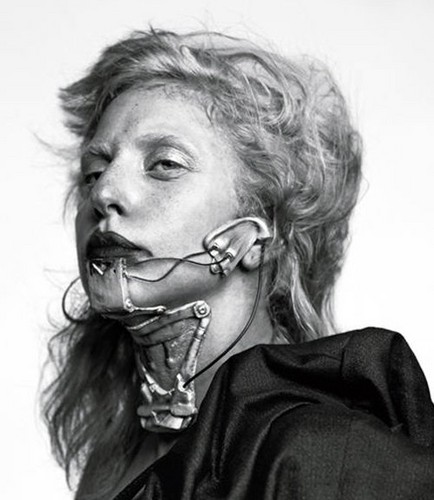Lady Gaga Bares "The Big Ones" for L'Uomo Vogue