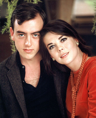 Natalie with her longtime friend Mart Crowley