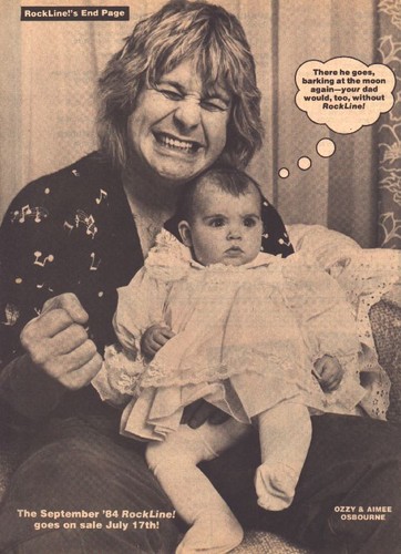  Ozzy With His bambini