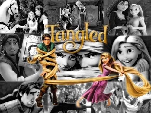  Rapunzel - L'intreccio della torre Collage