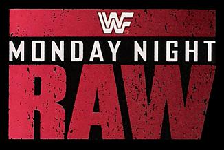  WWF Monday Night Raw 1993 Logo
