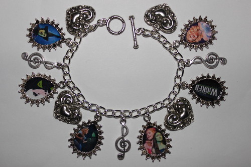  Wicked the Broadway Musical Charm Bracelet