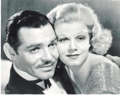  cclark gable and jean harlow