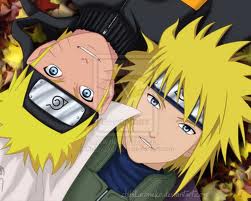  naruto and his father