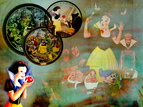  snow white stories collage