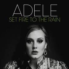  Adele Set feu To The Rain Cover
