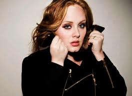  Adele on Phone