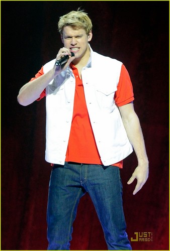 At Glee concert