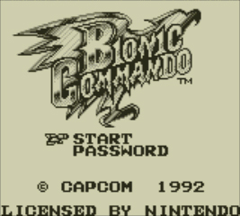 Bionic Commando - Game Boy
