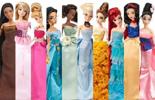  Disney Collection Doll Collage