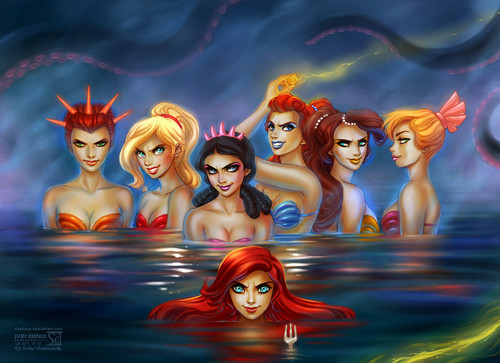  Disney mermaids
