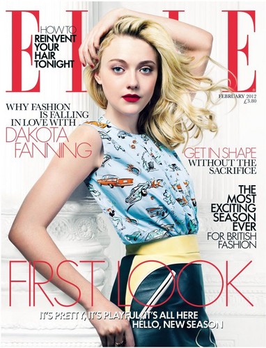  Elle Magazine Cover 2012