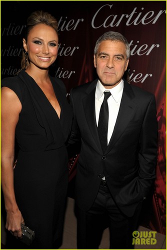  George Clooney: Palm Springs Film Festival with Stacy Keibler!