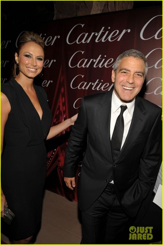  George Clooney: Palm Springs Film Festival with Stacy Keibler!