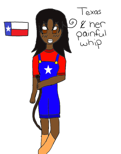 Hetalia Smackdown: Texas and Her Painful Whip
