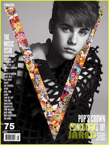  Justin Bieber Covers 'V Magazine' Spring 2012
