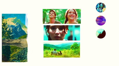 Katniss and Gale Hawthorne