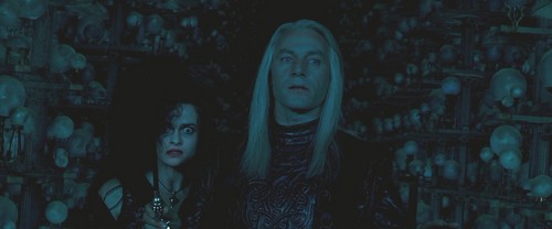  Lucius Malfoy and Bellatrix Lestrange