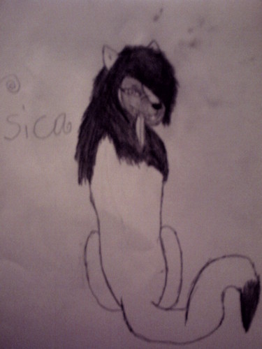  Me as a demon serigala, wolf 2