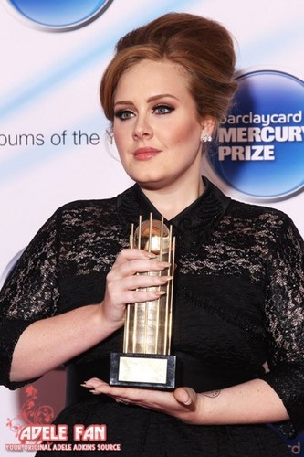 Mercury Prize 2011 Adele