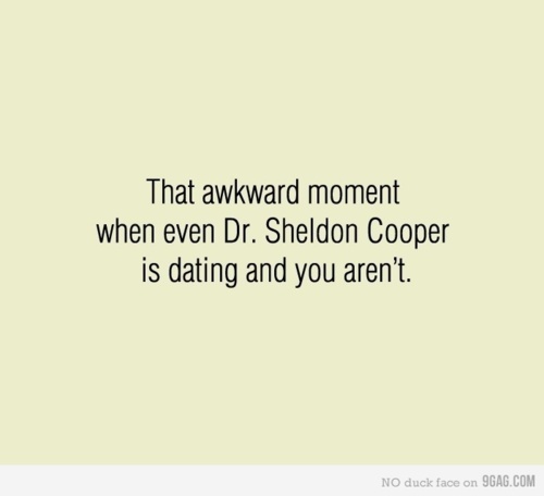  Sheldon: 1 - All single people: 0