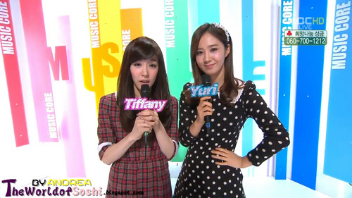 Tiffany & Yuri - Music Core MC