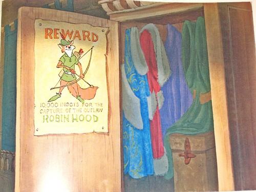 Walt Disney Backgrounds - Robin Hood