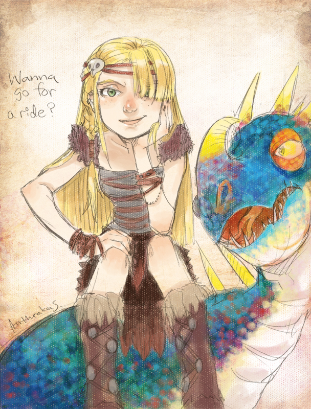 Hot dragons astrid Race to