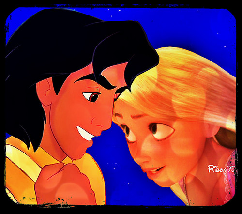  Aladin and Rapunzel