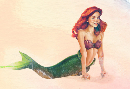  Ariel Realistic Painting