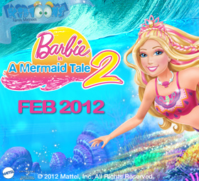  búp bê barbie MT2, coming in theatre on February 2012.