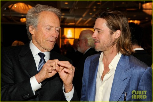 Brad Pitt: AFI Awards with Clint Eastwood!