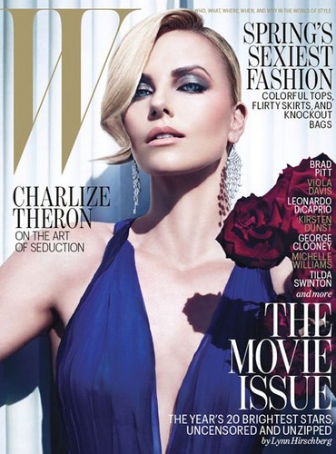  Charlize Theron Covers W Magazine February 2012