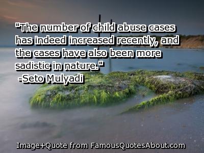Child Abuse Quotes