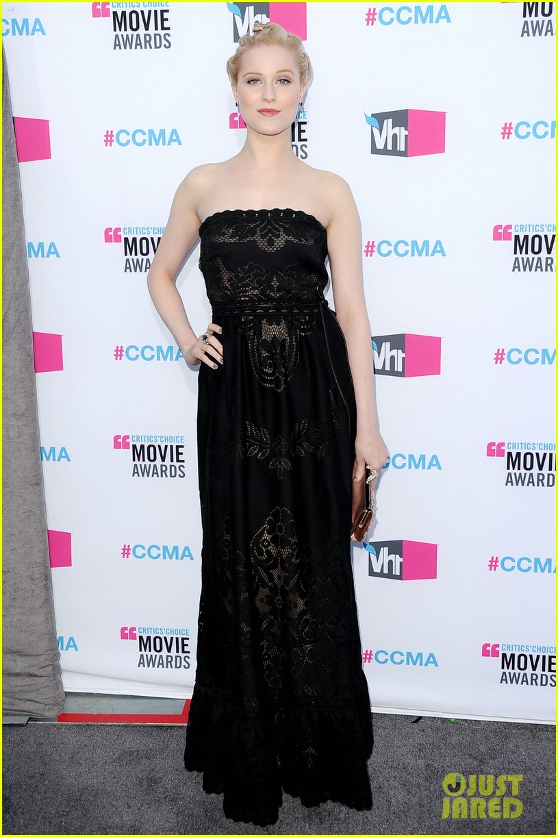 Evan Rachel Wood - Critics' Choice Awards 2012
