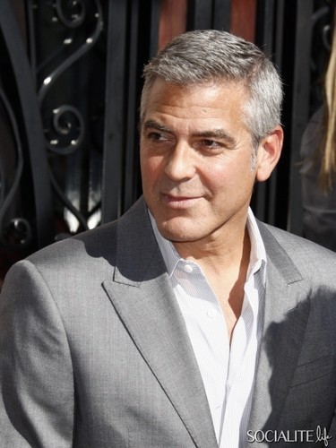  George Clooney Attends John Wells’ Hollywood Walk of Fame Induction