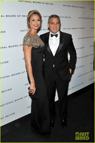  George Clooney & Stacy Keibler: National Board of Review Gala!