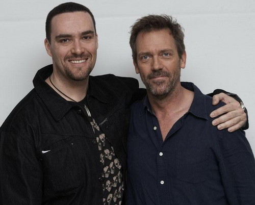  Hugh Laurie and Alexander Nevsky (Russian actor)